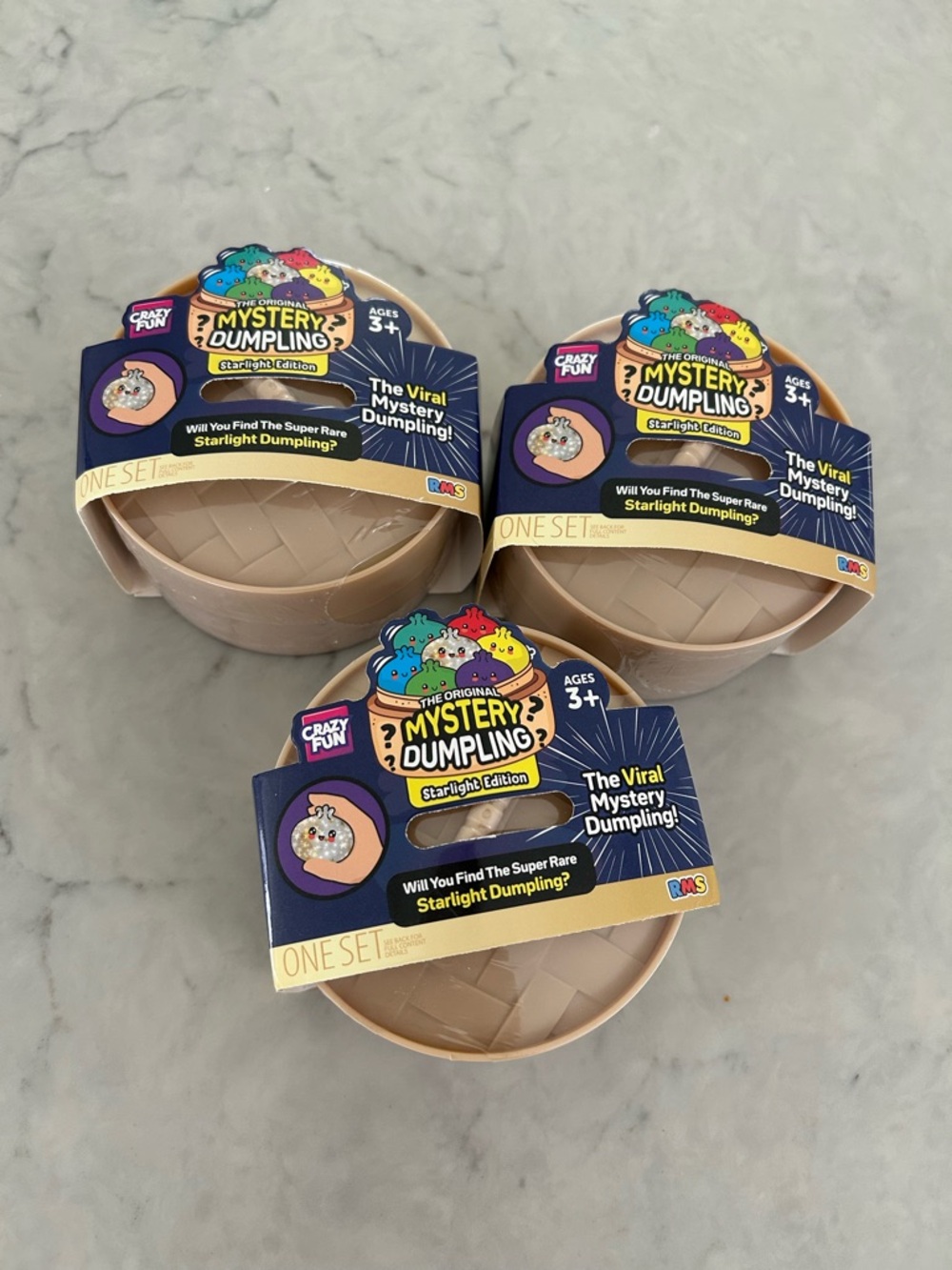 Mystery Dumpling Starlight Edition Toy Set - Beige
